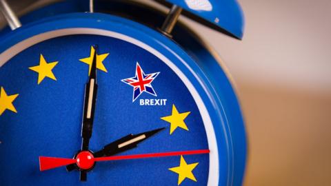 Brexit clock