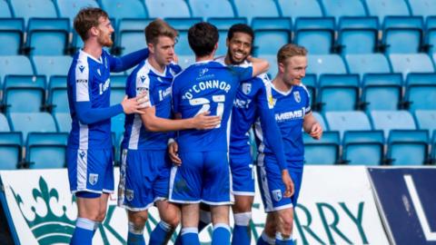 Gillingham celebrate