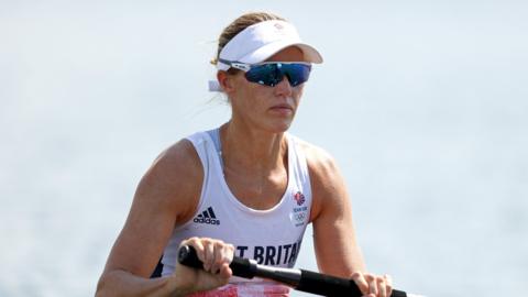 Helen Glover at the Tokyo 2020 Olympics