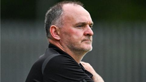 Aidan O'Rourke watches the closing moments of Donegal's defeat by Tyrone on Saturday night