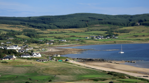 Shiskine Golf Club on July 24, 2018, Isle of Arran, Scotland