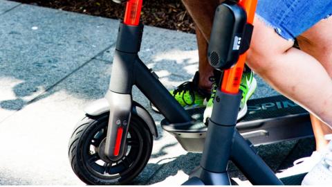 Spin e-scooters