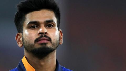 Shreyas Iyer playing for India