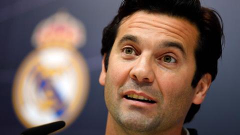 Real Madrid manager Santiago Solari