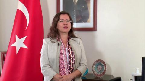 Turkey's ambassador to Rwanda Burcu Cevik