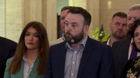 Colum Eastwood and SDLP colleagues