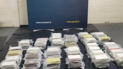 Drugs seized by Gardaí