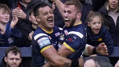 Jarrod O'Connor scored the second of Leeds' four second-half tries