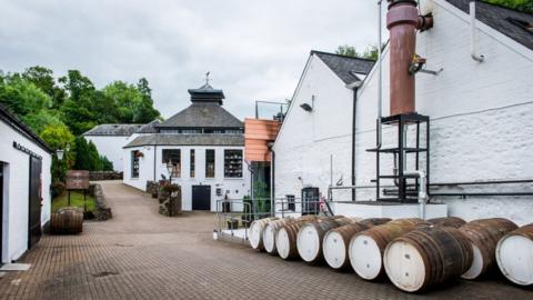 Glenturret distillery in Crieff