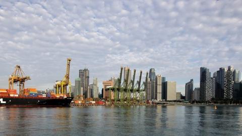 Singapore port