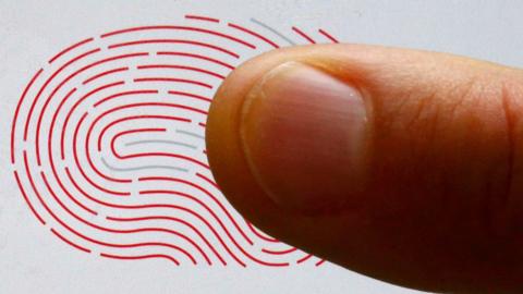 Fingerprint and a finger