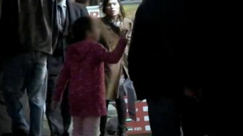 Screenshot from 2011 Panorama shows child begging