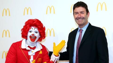Steve Easterbrook, CEO McDonald,