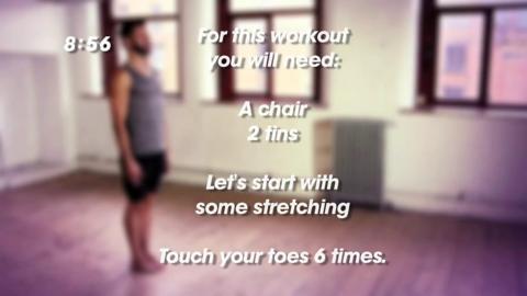 9 Minute Exercise Routine - Strength