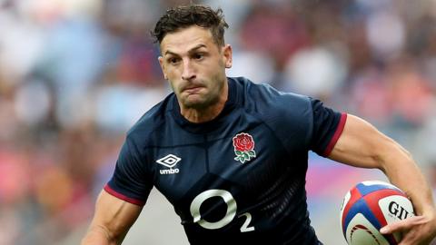 Jonny May playing for England