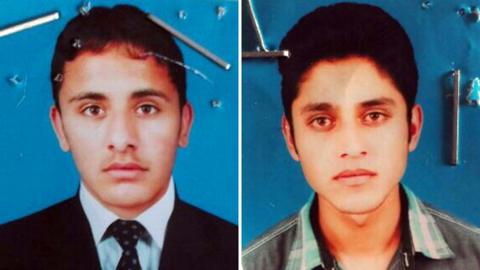 Faisal Hussain Awan (R) and Ahsan Khurshid (L)