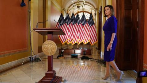 Nancy Pelosi about to make an announcement