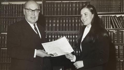 Clare Faulds appointed to Manx bar in 1973