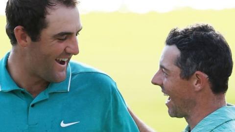 Scottie Scheffler and Rory McIlroy