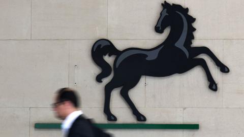 Lloyds' black horse logo