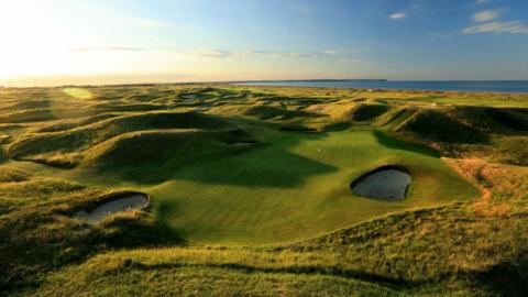 A general view of Royal St George's golf cours