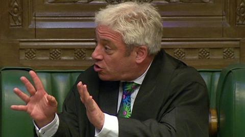 Speaker John Bercow