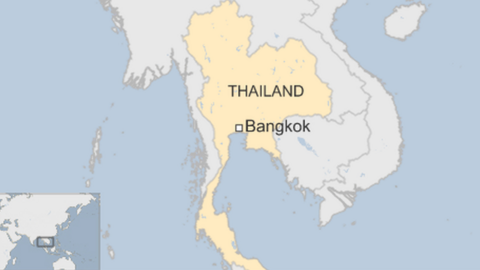 Thailand map