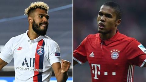 Eric Maxim Choupo-Moting and Douglas Costa