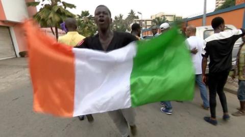 Supporters of Laurent Gbagbo