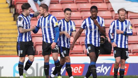 Sheff Wed celebrate