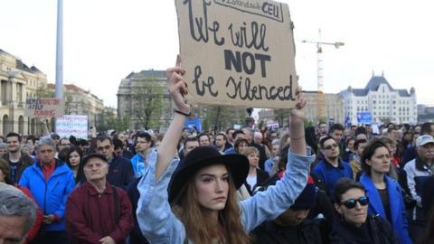 protest Budapest