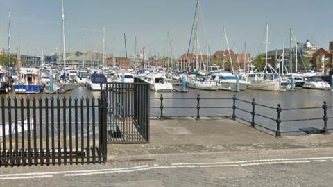 General view of Hull Marina