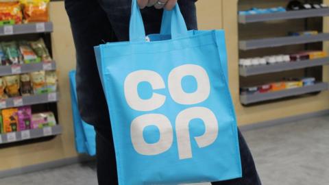 Co-operative Group shopping bag