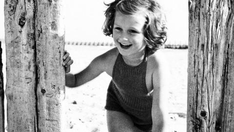 Girl on beach