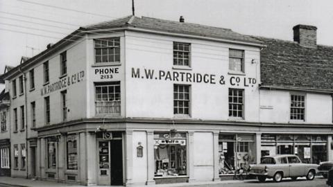 The Partridge’s store at the corner of High Street and George Street in the 1960s