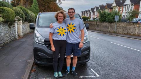 Sarah Walters and her son Jacob