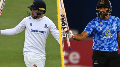 Tom Haines and Ravi Bopara