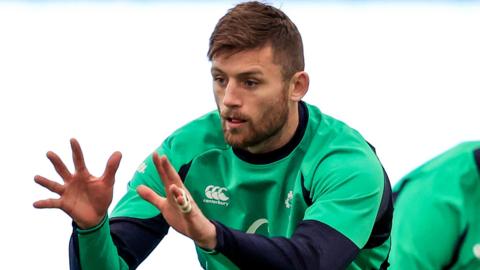 Ireland fly-half Ross Byrne