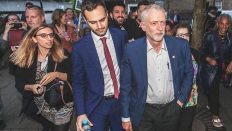 Matt Zarb-Cousin accompanies the Labour leader on the campaign trail