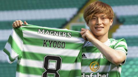 Celtic's Kyogo Furuhashi