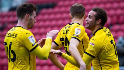 Barnsley celebrate