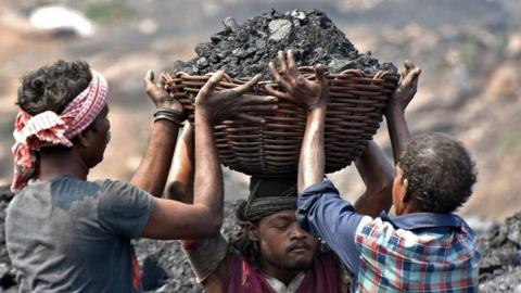 Coal supplies power to around 70% of India's electric grid
