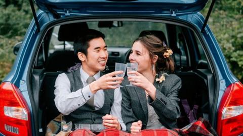 Elizabeth Facer and Ian Choi