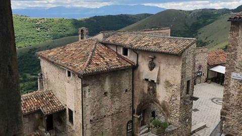 the village of santo stefano di sessanio