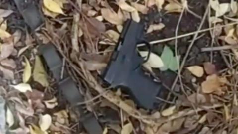 Firearm discovered by police officers