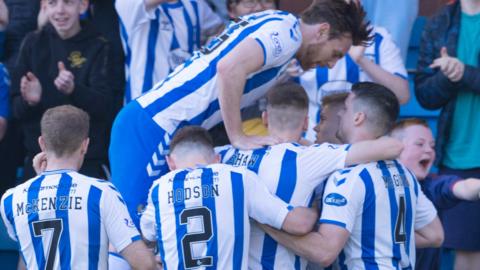 Kilmarnock celebrate