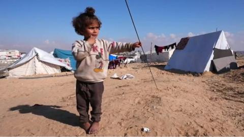 Child in Rafah