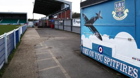The Silverlake Stadium, home of Eastleigh FC