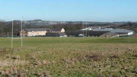 Playing fields off Harrogate Road in Bradford
