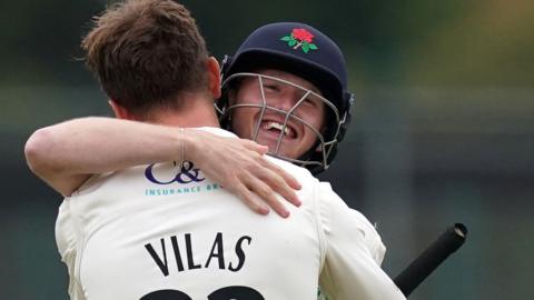 Lancashire celebrate